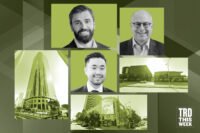 Trigild’s Chris Neilson and One California Plaza, Jamison's Garrett Lee and City Center on 6th and Hackman Capital Partners’ Michael Hackman and Culver Steps
