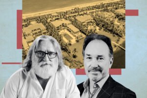 Gabe Newell with Pan-Pacific Mechanical's Ron and McMackin and 1660 South Ocean Boulevard in Manalapan