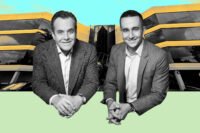 Interface Properties’ Ken and Zac Goodman with Fountains Center at 7000–7700 West Camino Real near Boca Raton