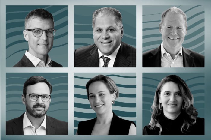 JLL’s Andrew Frey, AmeriCraft Homes’ Art Falcone, Fontainebleau’s Peter McMahon, Surmount’s Glen Kenofsky and RSP Architects’ Christina Villa and Hande Obuz