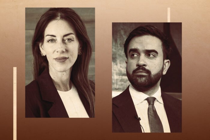 Christina Smyth with Zohran Mamdani