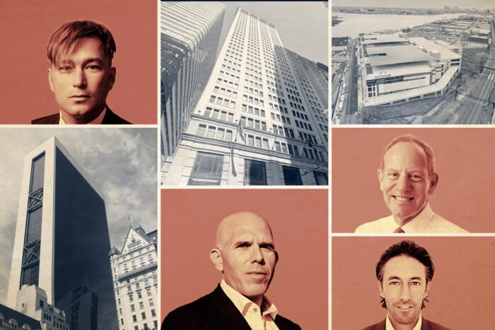 Stefan Solviev with 9 West 57th Street, Scott Rechler with 61 Broadway and Dune Real Estate’s Daniel M. Neidich with Turnbridge Equities founder Andrew Joblon with the Bronx Logistics Center at 980 East 149th Street