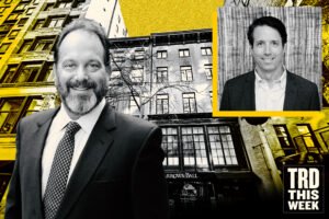Buttonwood’s Andrew Heiberger and Wheelhouse Property’s Howard Lev with 32 East 22nd Street