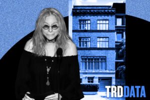 Barbara Streisand with 49 East 80th Street