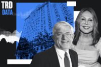 Phil Donahue and Marlo Thomas with 875 Fifth Avenue