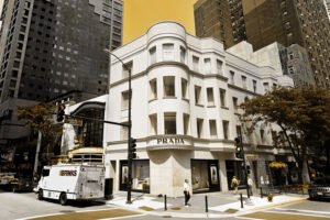 Prada Flagship Store at 30 East Oak Street in Chicago