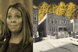 Letitia James and 162 East 95th Street in East Flatbush