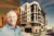 McLellan Companies' Steve McKibben with rendering of 4095 Pacific Boulevard