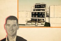 Brendan “Benny” McGrath with 821 Corbett Avenue rendering