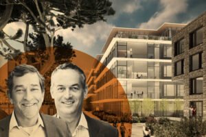 Prado Group's xx and SKS Partners' xx with rendering of 3333 California street Center Building A and B