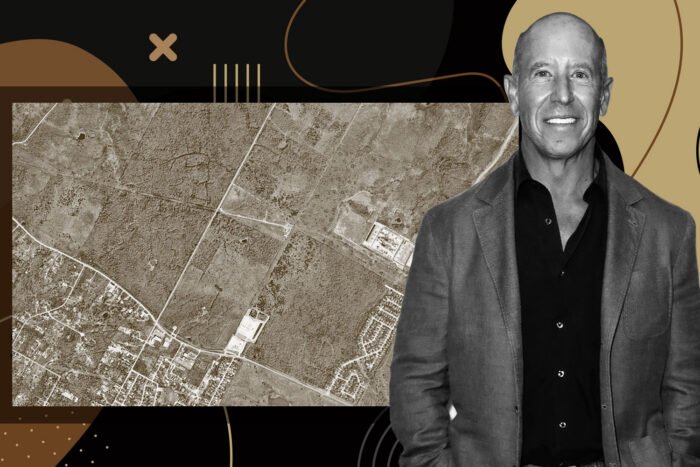 Starwood’s Barry Sternlicht with the land at the along Pearce Lane west of Wolf Lane, about 15 miles east of Downtown Austin