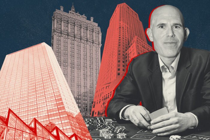 RXR's Scott Rechler with 590 Madison Avenue, 230 Park Avenue and 825 Eighth Avenue