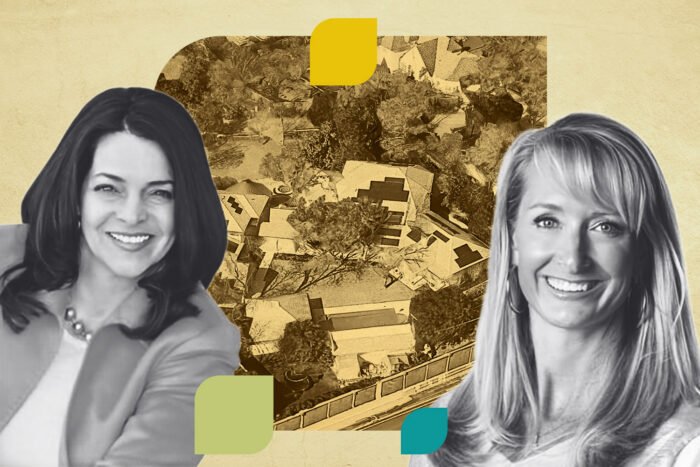 Allie Beth Allman & Associates' Christine McKenny and Katherine Ballard with 9520 Hathaway Street