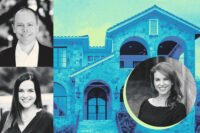 Public Blueprint’s David and Elizabeth White; Compass’ Ellen Troxclair; 600 Logans Lane in Austin