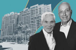 Simon and David Reuben with 2201 Collins Avenue
