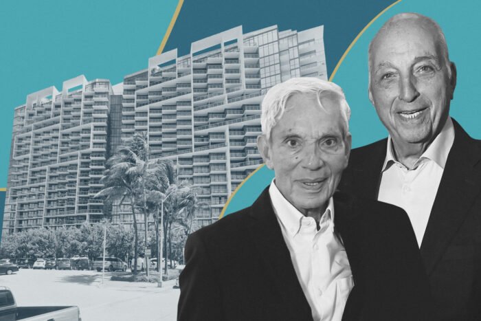 Simon and David Reuben with 2201 Collins Avenue