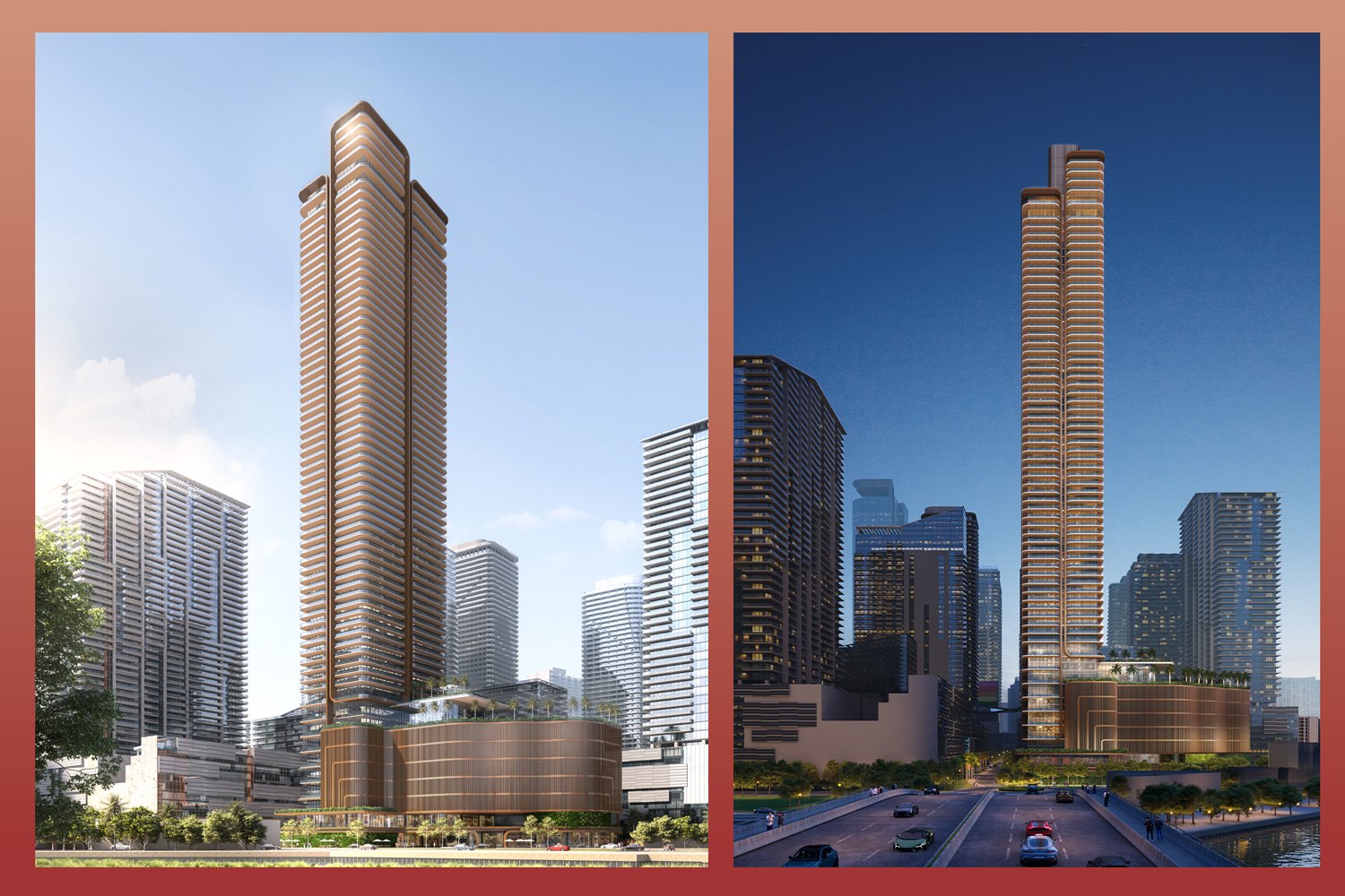 Renderings of B Residences 