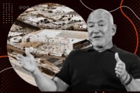 Jeff Bezos and the warehouse at 1237 West Division Street in Chicago