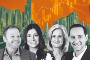 Lowe Group's Jeff Lowe, Dawn McKenna Group's Dawn McKenna, AtProperties' Connie Dornan and Ottenheimer Group's Scott Ottenheimer