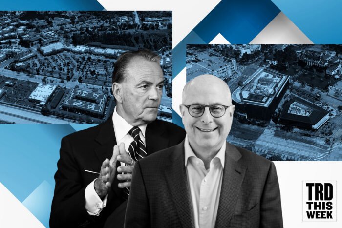 Rick Caruso and The Commons at Calabasas at 4799 Commons Way and Michael Hackman and Culver Steps at 9300 Culver Boulevard