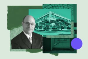Deer Park managing principal David Stein and 1350 Touhy Plaza