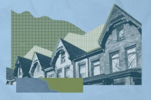 Chicago homes; graph lines