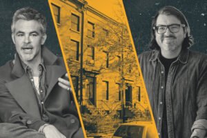 Chris Pine and Eckstrom Development’s Carlos Saavedra with 487 Henry Street