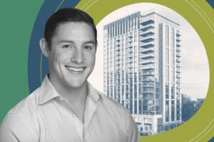 Cover2 Capital's Blake Poston with rendering of the Savannah