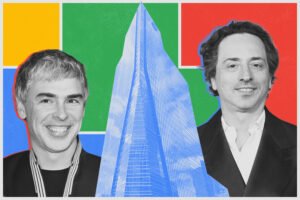 Larry Page and Sergey Brin with 1450 Brickell Avenue