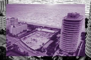 The site of the 2021 Surfside collapse
