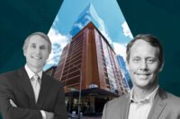Brandywine’s Jerry Sweeney and Hines' Global Co-Head of Investment Management Alfonso Munk with 405 Colorado