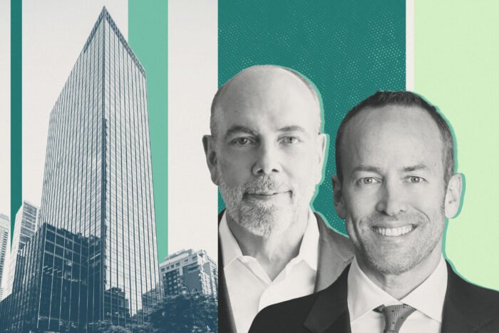 JPMorgan Asset Management’s George C.W. Gatch and Fisher Brothers' Winston Fisher with 605 Third Avenue