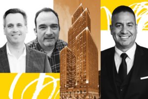 Celadon Partners' Scott Henry and Aron Weisner, Primera Group's Gabriel Martinez and 105 West Adams Stree