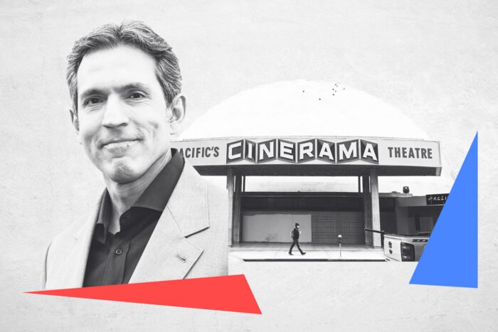 Sony Pictures Entertainment CEO Ravi Ahuja with Cinerama Dome