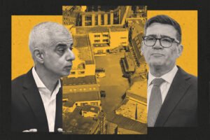 Mayor Sadiq Khan and Prime Minister Andy Burnham with Shoreditch Works