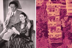 Frida Kahlo and Diego Rivera 36-52 Calhoun Terrace exterior