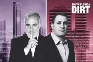Gianluca Vacchi and Michael Stern with 888 Brickell by Dolce & Gabbana and Mercedes-Benz Places Miami