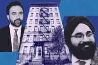 Mayor Zohran Mamdani and Spatial Equity's Teg Sethi with 112 East 103rd Street
