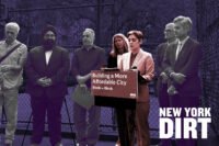 HPD Commissioner Dina Levy and Deputy Mayor Leila Bozorg announce the Aurea project