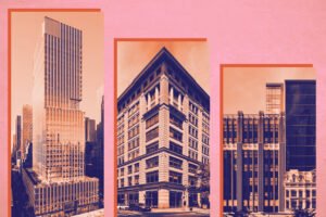 570 Fifth Avenue, 315 Hudson Street, 422 Fulton Street