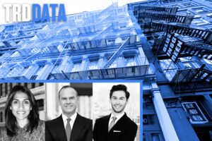 Corcoran’s Aditi Javeri, Paul Kolbusz and Stephen Diamond with 10 Greene Street