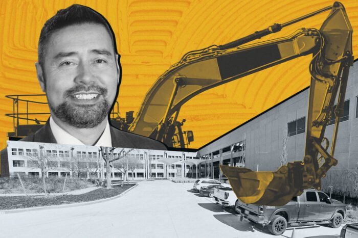 Caterpillar's Joe Creed with 901 West Walnut Hill Lane