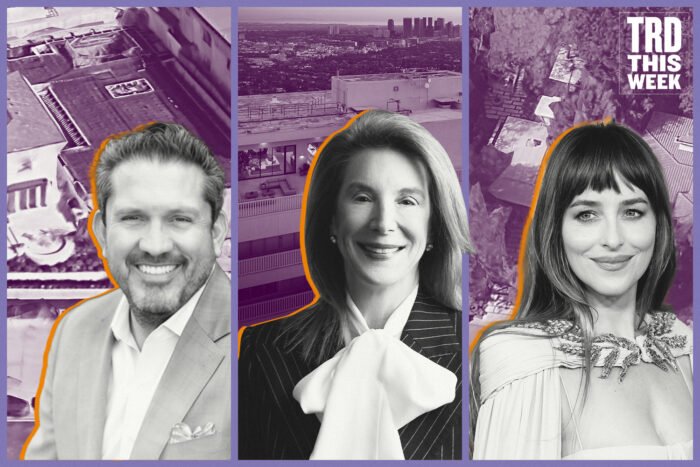 VALIA Properties' Steven Sergi, Carolwood Estates' Linda May and Dakota Johnson with 3512 Ocean Boulevard, West Hollywood’s Sierra Towers and 1657 Marmont Avenue