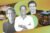 Lincoln Road BID’s Lyle Stern, Comras Company’s Michael Comras, Flag Luxury Group’s Peter Kanavos with renderings of NoLi and 100-300 Lincoln