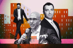 Mayor Zohran Mamdani, Ariel Property Advisors' Shimon Shkury and Alpha Realty's Lev Mavashev