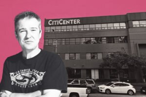 Peter Acworth with 1717 Mission Street exterior