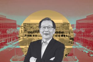 MediaTek CEO Rick Tsai with 5453 Great America Parkway exterior