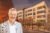 MidPen CEO Matthew Franklin with illustration of 295 South Mathilda Avenue