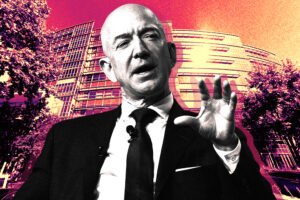 Amazon's Jeff Bezos with 1000 Enterprise Way