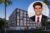 Samuelian Group CEO Shant Samuelian and a rendering of plans for Silver Lake Flats at 835 North Hyperion Avenue